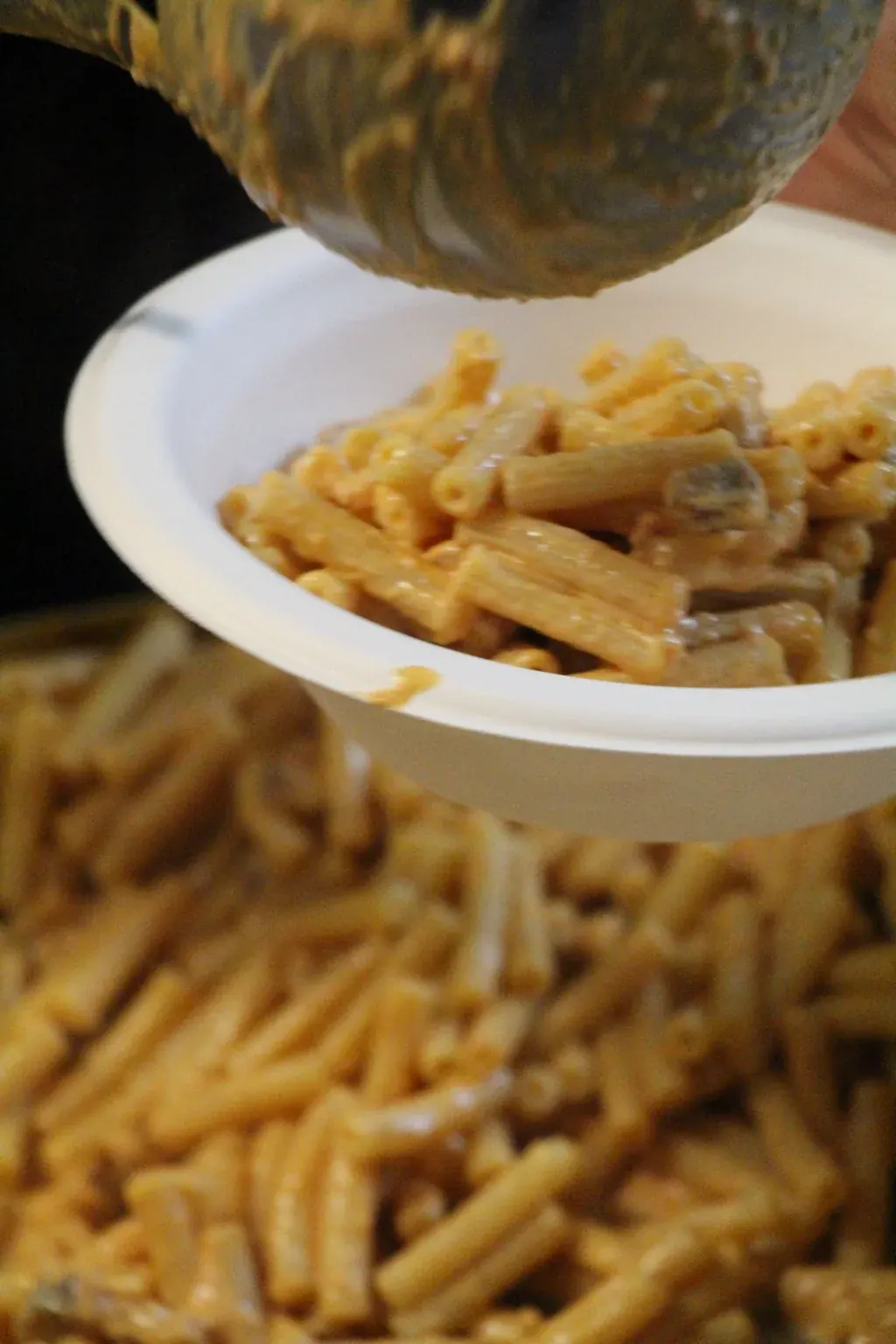 Pasta servita durante la Festa