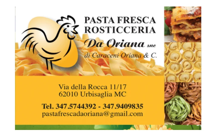 Pasta Fresca Rosticceria Da Oriana